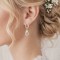 Parure bijoux mariage Swarovski cristal bohème champêtre "Aubrey"