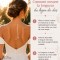 Bijou de dos mariage rétro perles discret "Natalia"  Bijou mariage personnalisable
