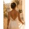Bijou de dos mariage rétro perles discret "Natalia"  Bijou mariage personnalisable