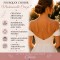 Bijou de dos mariage rétro perles discret "Natalia"  Bijou mariage personnalisable