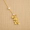 Collier de dos fleur pour robe de mariée dos nu "Awena"  Bijou mariage