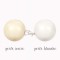 "Elona" boucles mariée perle goutte strass Swarovski - bijou mariage