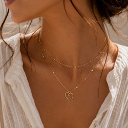 Collier pendentif coeur - Bijou précieux 
