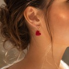 Boucles d'oreilles petits coeurs discrètes - Bijou tendance