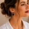 Boucles oreilles rétro coeurs noir pois - Bijou tendance