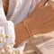 Bracelet Jonc Nœud Doré - Bijou bohème chic