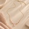 Collier pierre naturelle quartz rose  - Bijou précieux