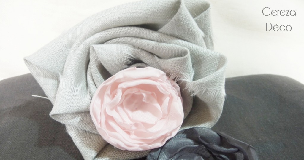 mariage rose et gris bouquet de mari