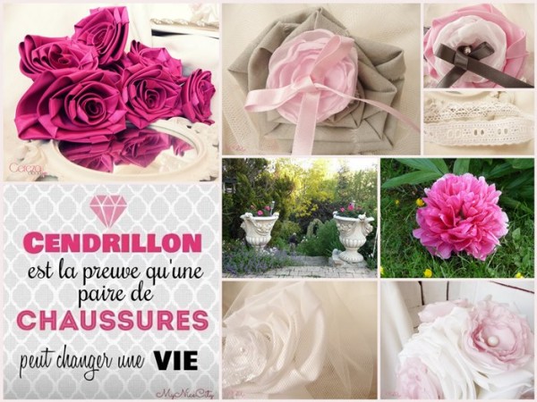 mariage rose romantique bouquet mariee tissu personnalisé rose poudré bijou original cereza deco