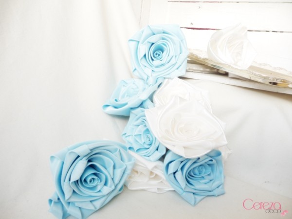 mariage bleu ciel ivoire bouquet mari