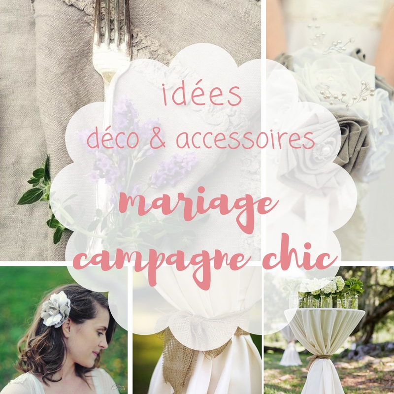 Mariage Champêtre Campagne Chic Lin