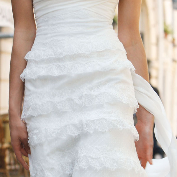 cymbeline robe de mariee boheme modele frisson détail dentelle romantique Mademoiselle Cereza blog mariage