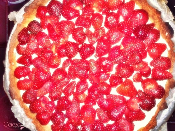 tarte aux fraises maison