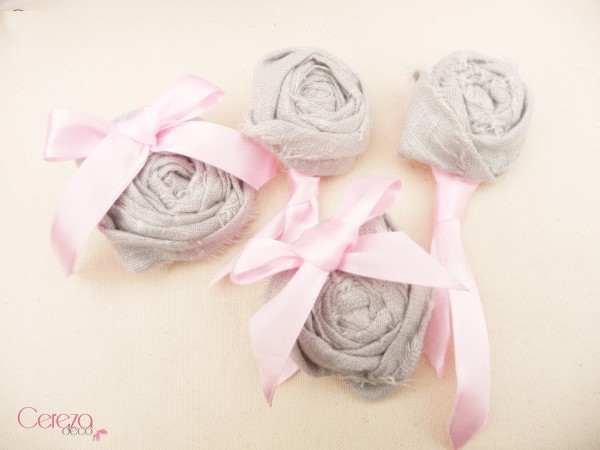 @ boutonniere mariage original gris rose noeud chic cravate 4