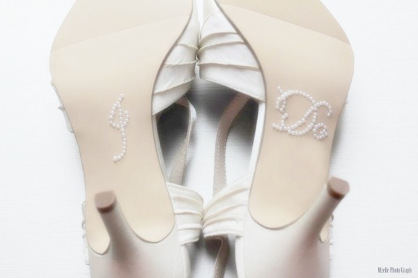 chaussures mariees escarpins mariage customisé I do Mademoiselle Cereza blog mariage