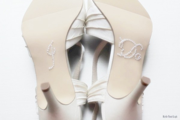 chaussures mariees escarpins mariage customisé I do Mademoiselle Cereza blog mariage