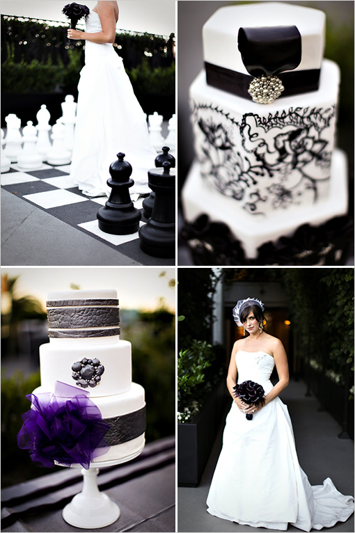 mariage baroque idee planche inspiration deco originale noir blanc ivoire Mademoiselle Cereza blog mariage