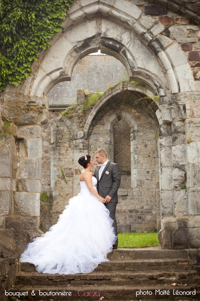 mariage en belgique chic romantique bouquet mariee original cereza deco rose gris blanc Mademoiselle Cereza blog mariage