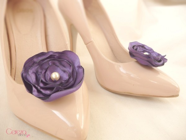 bijou de chaussures mariage violet customiser escarpins nude cereza 4