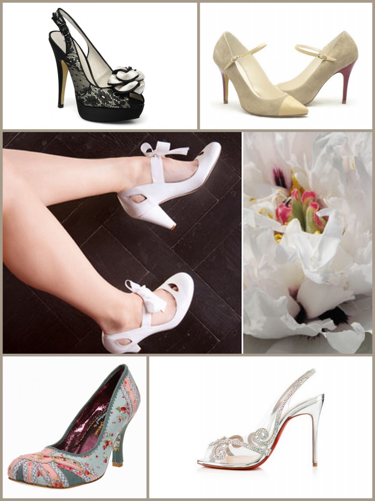 chaussure mariage originales escarpins  Mademoiselle Cereza blog mariage