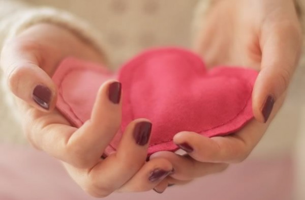 DIY idée st valentin bouillotte coeur