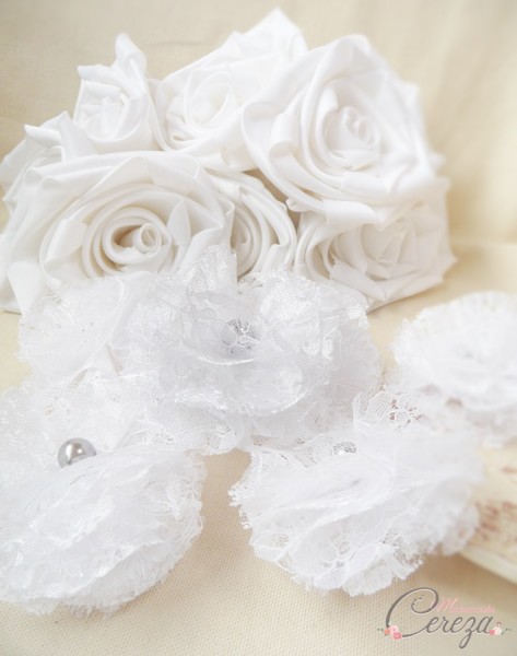 fleurs bouquet mariée éternel dentelle blanc cereza mademoiselle 2
