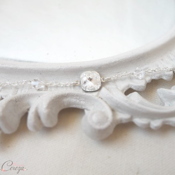 bracelet mariée strass cristal perles cristal cereza mademoiselle 3