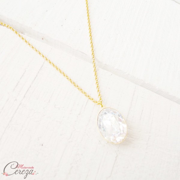 bijou mariage bohème chic cristal swarovski personnalisable Mademoiselle cereza