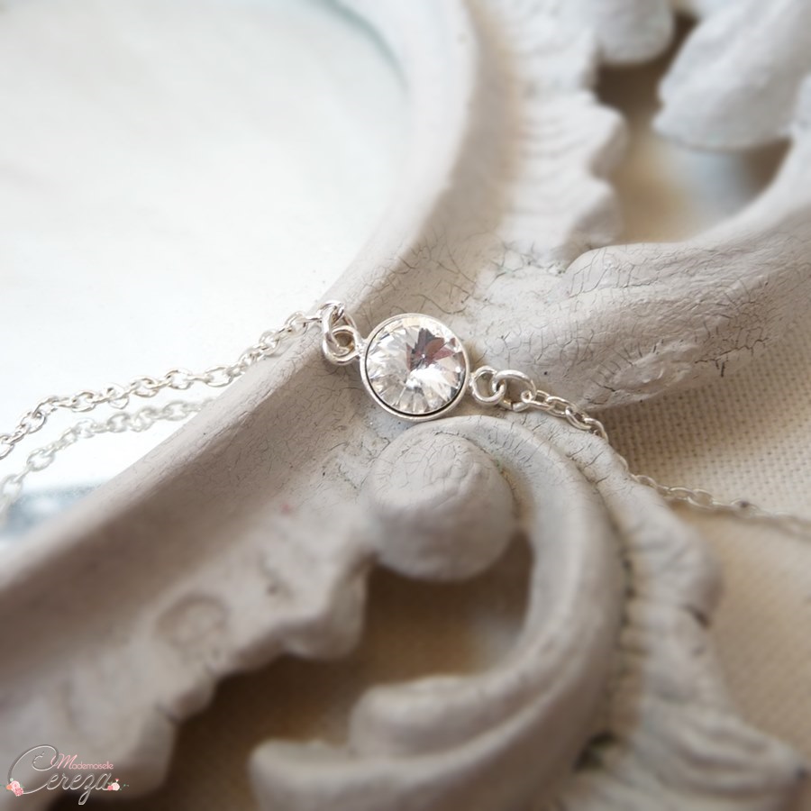 bijoux mariage bracelet mariee strass cristal argente personnalisable