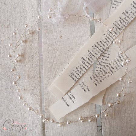 bijou de cheveux headband couronne perles mariee coiffure chic boheme cereza mademoiselle 5