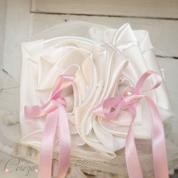 mariage pastel romantique ivoire rose personnalisé cereza mademoiselle