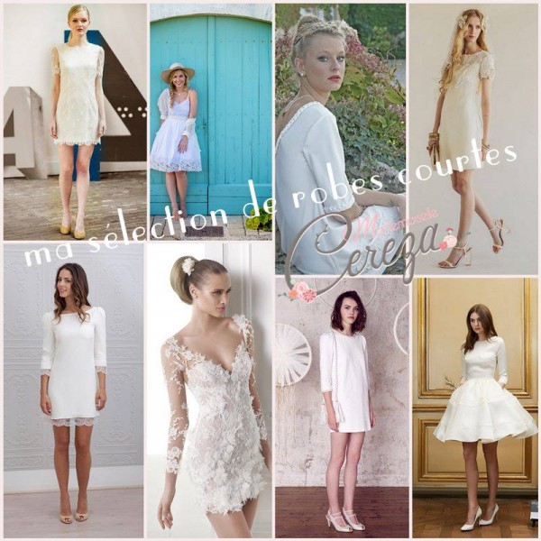 robe de mariée courte sélection stylée blog mariage cereza mademoiselle r2