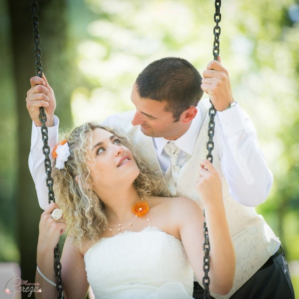 mariage coloré original bijoux de mariée sur-mesure collier, bijou de cheveux, bague & boucles cereza mademoiselle