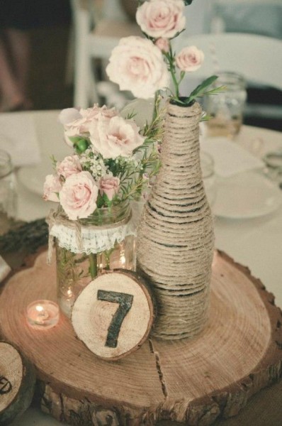 rondin bois cereza blog mariage numéros de table mariage 10 idées originales