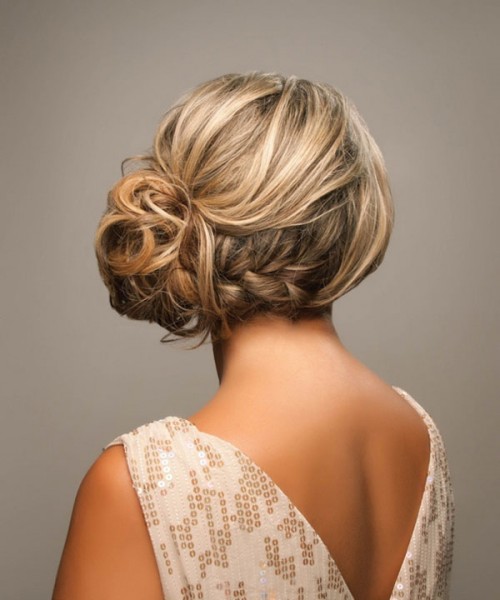 idées coiffure mariée chignon tresse boheme