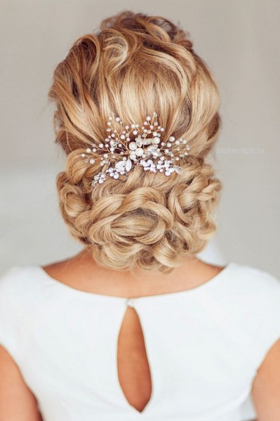 idée coiffure mariee chignon tressé blog mariage cereza mademoiselle