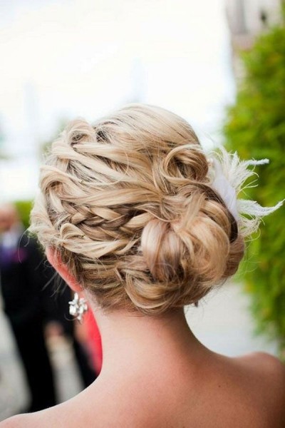 idée coiffure mariage chignon tressé blog inspiration mariage mademoiselle cereza