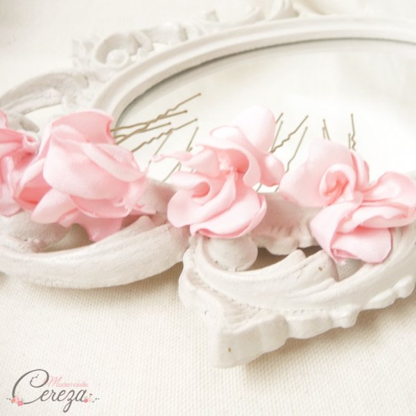 mariage à thème rose quartz