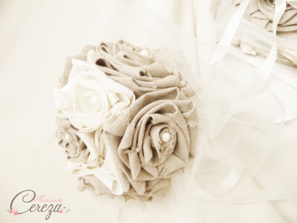 mariage ivoire et beige esprit bohème bouquet de mariée original accessoires mademoiselle cereza (14)
