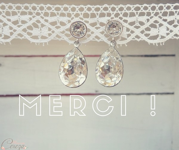 bijoux mariage boucles oreilles cristal strass gatsby annees folles 20 30 cereza mademoiselle b