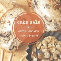 recette végétarienne pour brunch mariage cake salé
