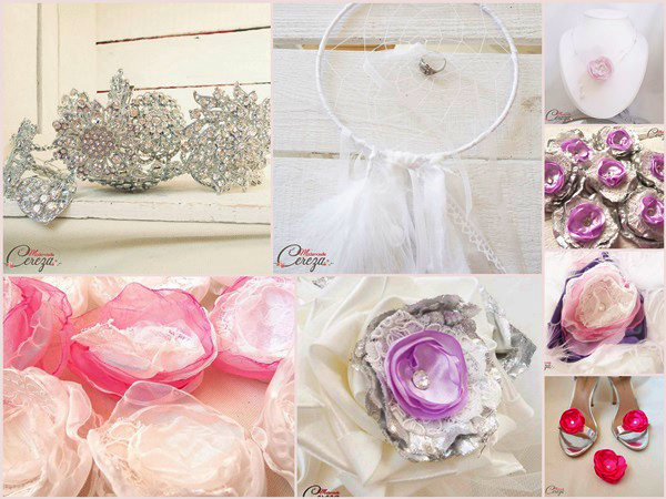 bouquets bijoux mariage Mademoiselle Cereza