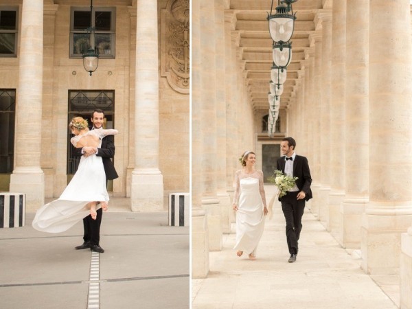 mariage bohème chic à Paris  shooting inspiration