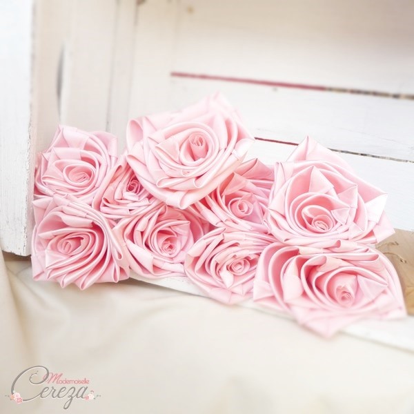 bouquet mariée tissu rose alternatif vegan