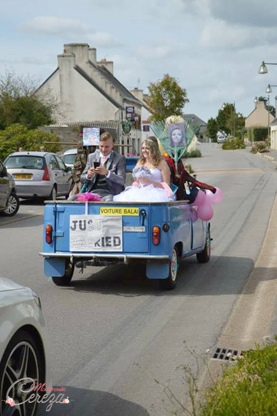 idées mariage vintage champêtre USA voiture façon jeep américaine