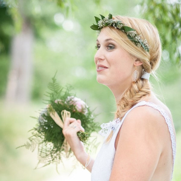 idée bijoux mariage originaux simples et jolis Mademoiselle Cereza photo Eric Cunha