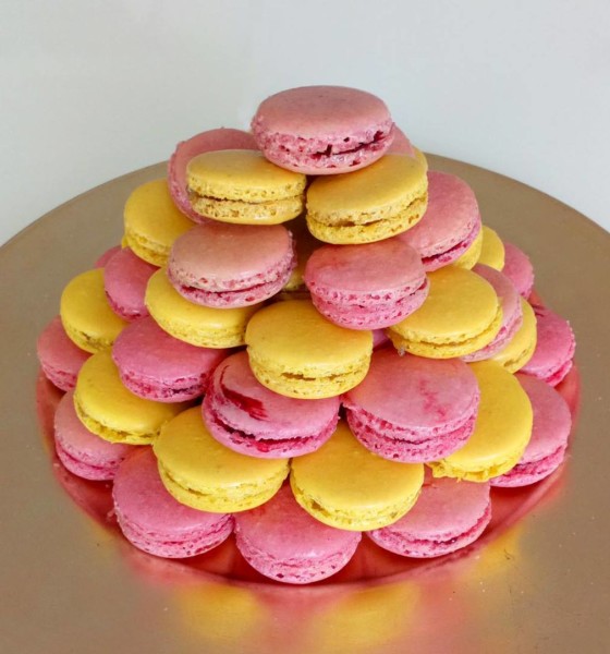 dessert mariage macarons framboise citron gateaux de laure orleans X melle cereza blog mariage