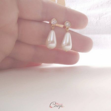 boucles mariee intemporelles perles brillants