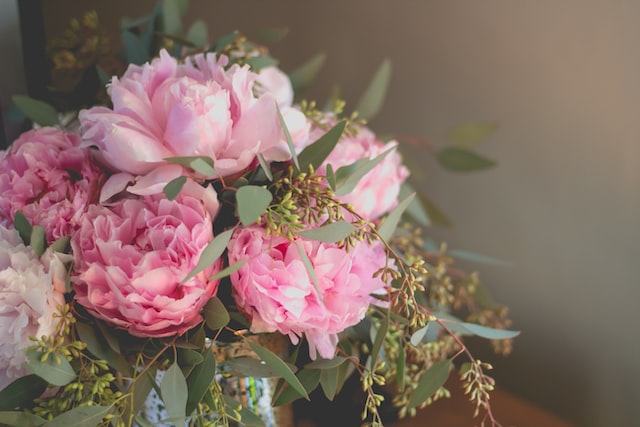 bouquet plumes mariage